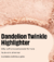 Dandelion Twinkle Soft Nude-Pink Powder Highlighter Mini- Benefit Porefessional - tienda online