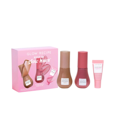 Best of Glow Hues - Tinted Serum, Cheek & Lip Gift Set- Glow Recipe - comprar online