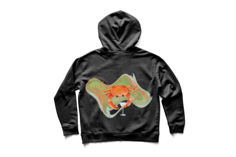 MOLETOM CARANGUEIJO PRETO - comprar online