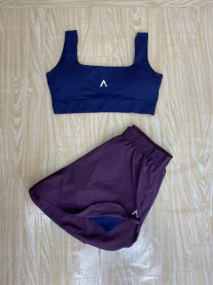 Conjunto Atletic Fit – Short Duplo em Tactel + Poliamida - comprar online