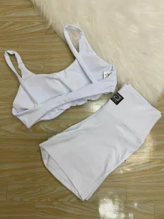 Conjunto de Short – Poliamida Premium e Bojo Removível - Cy Moda Fitness