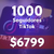 Crecé en TikTok con 1000F Conexiones Exclusivas - comprar online