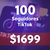 Crecé en TikTok con 100F Conexiones Exclusivas - comprar online