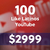 Impulso Estratégico: 100L Interacciones Latinas en YouTube - comprar online