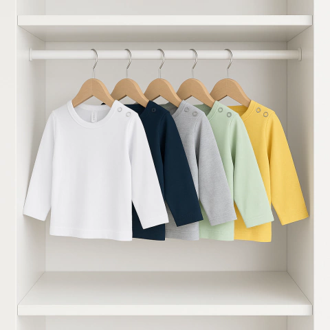 REMERA MANGA LARGA BEBE - comprar online