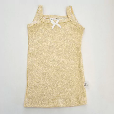 Musculosa morley tirita amarillo melange