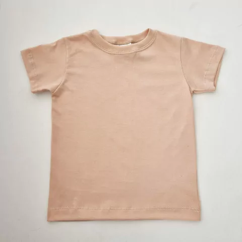 Remera algodon salmon MC - comprar online