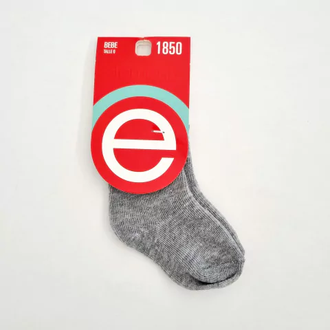Medias elemento gris bebe - comprar online