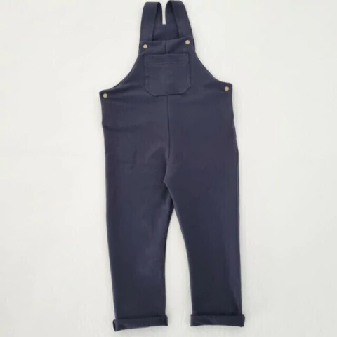 Jardinero rustico largo azul marino