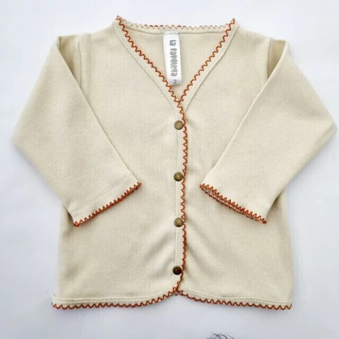 Campera interlock beige