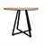 Jogo de Mesa Maciça 80X80cm Com 4 Cadeiras Gruvyer Nude