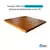 Jogo de Mesa Maciça 80X80cm Com 4 Cadeiras Gruvyer Nude - comprar online