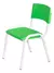 Jogo de Mesa Infantil Com 2 Cadeiras Escolar Creche Atividades Verde - Ecomhome