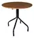Jogo de Moema 80x80 Imbuia com 4 Cadeiras Rattan Preta - loja online