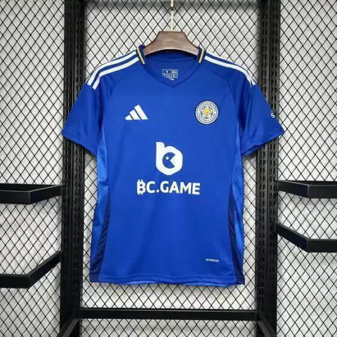 Camisa Leicester City I Home 24/25 Azul