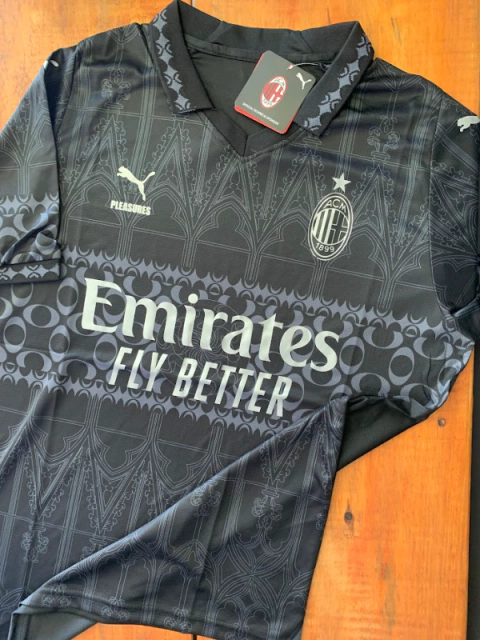 Camisa Milan IV 24/25 Torcedor - Preta