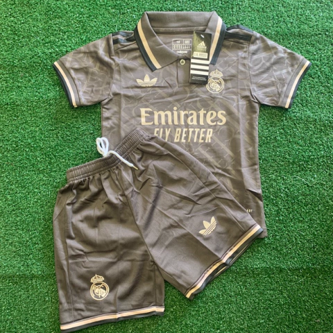 Conjunto Infantil Real Madrid Third 24/25 Torcedor