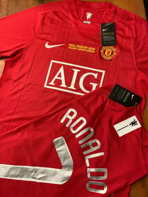 Camisa Manchester United Retrô 2007/08 Cristiano Ronaldo