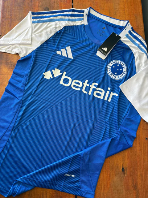 Camisa Cruzeiro I 25/26 Torcedor Adidas Masculina - Azul - comprar online