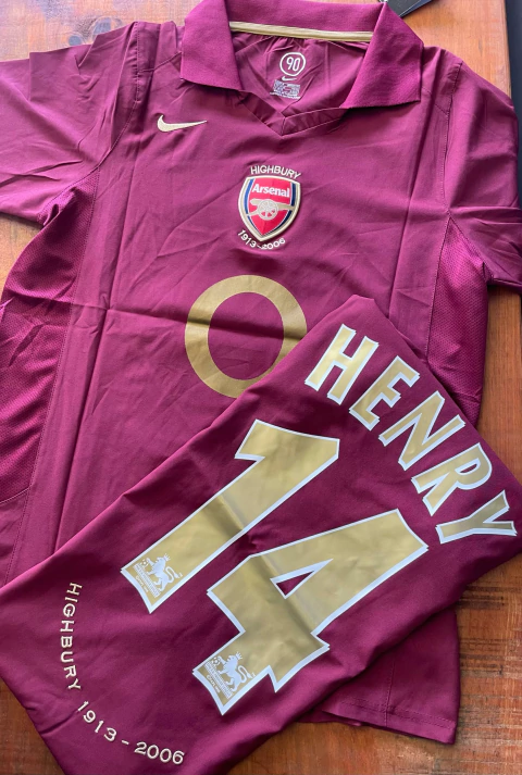 Camisa Arsenal Retrô 2005/2006 - comprar online