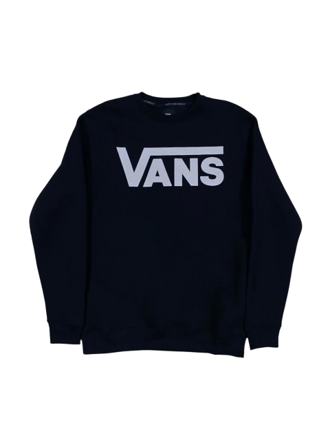 Moletom Vans Classic Crew Black White - comprar online