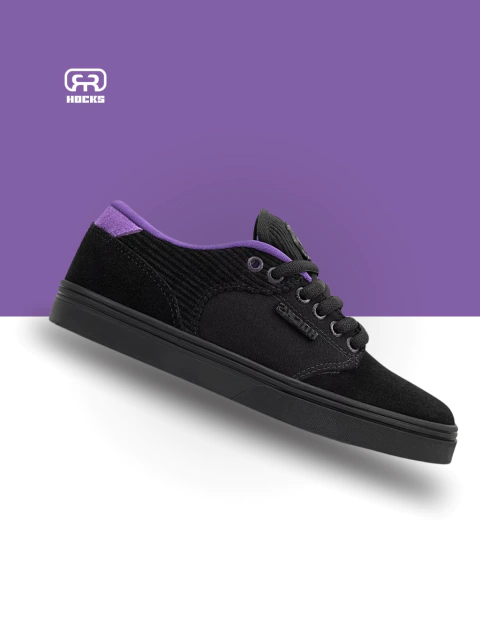 Tênis Hocks Montreal Black/Grape