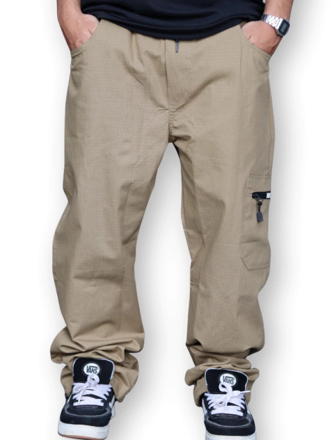 Calça Wats Ripstop Pocket Bege - comprar online