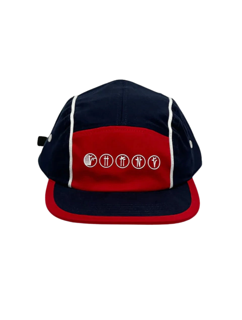 Boné Chronic Five Panel Vermelho/Azul