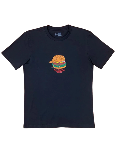 Camiseta New Era All Core Good Food Branded Preta