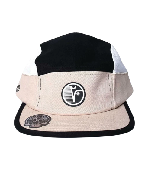 Boné Chronic Five Panel Bege/Preto/Branco