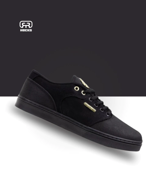 Tênis Hocks Montreal Black/Gold