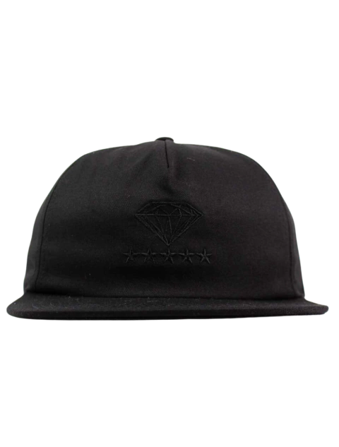 Boné Diamond 5 Star Snapback Preto