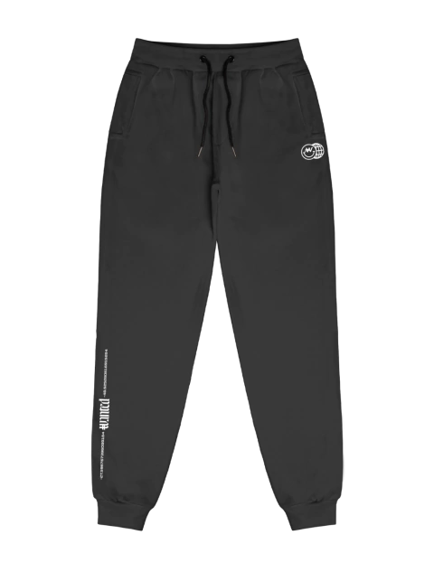 Calça Wanted Moletom Live And Smile Preta - comprar online