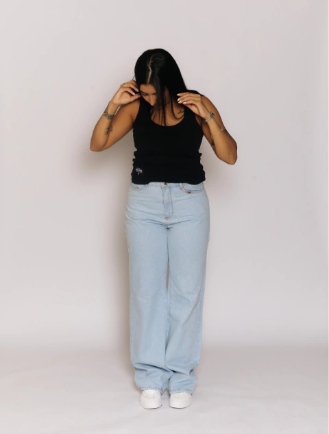 Calça Consciência Wide Leg Jeans - comprar online