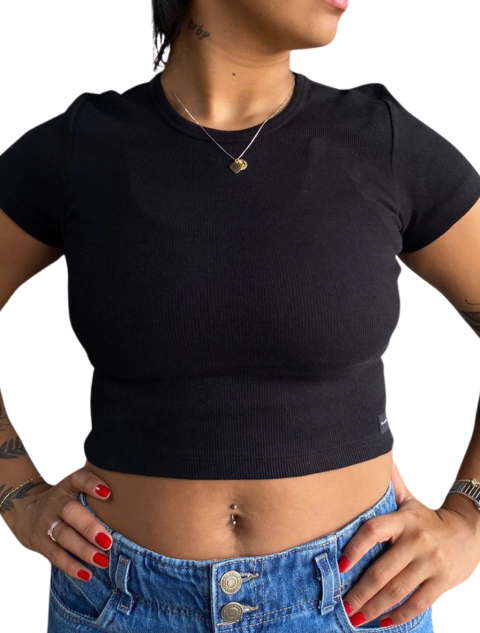 Cropped Blunt Preto - comprar online