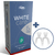 Kit Clareador Dental White Care 15% -6 Un+1 Par de Moldeiras