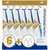 Clareador Dental Whiteness Perfect 22% - FGM - 6 Un + 1 Par de Moldeiras