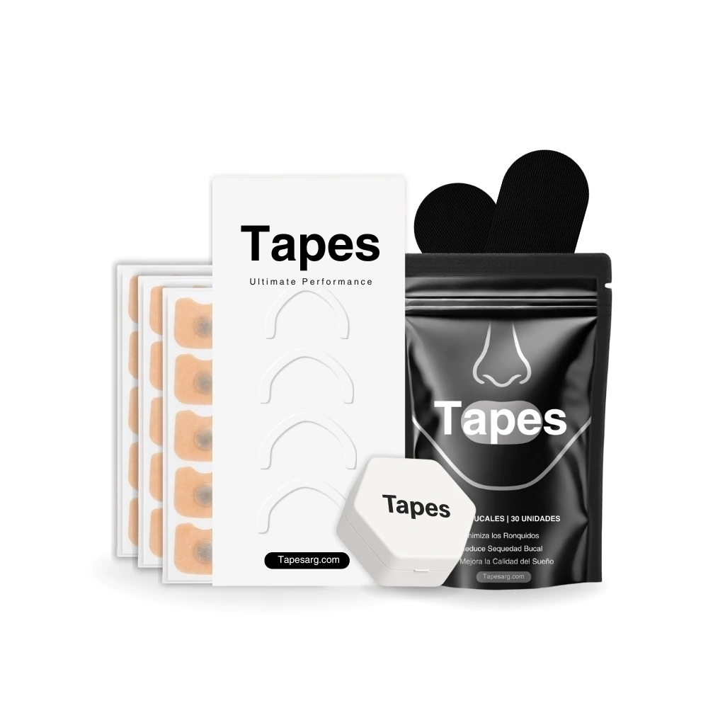 Pack Tira Nasal Magnética + Cintas Bucales Tapes®