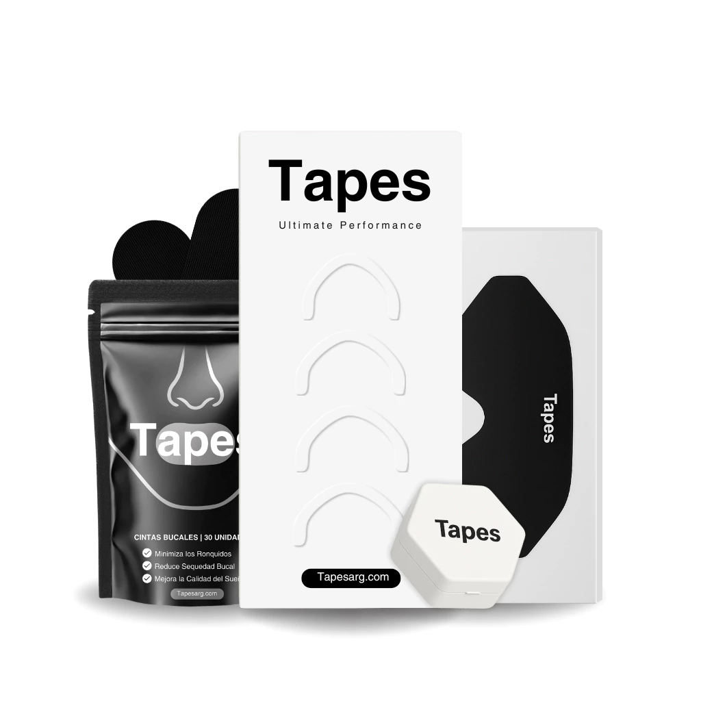 Pack Tiras Nasales Magnéticas + Cintas Bucales + Sleep Mask Tapes®