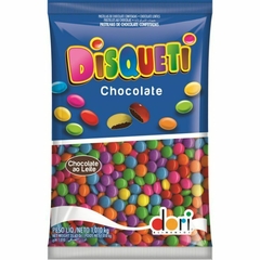 Disqueti Chocolate ao Leite Cacau Original Pacote Grande 1Kg