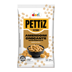 Amendoim Pettiz Dori Casquinha Crocante e Deliciosa 500g