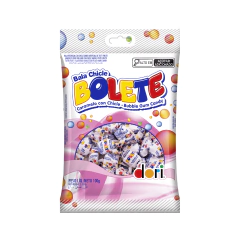 Bala Dori Bolete Sabor Tutti Frutti com Chiclete 100g