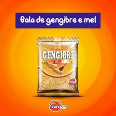 Bala Gengibre Sabor Durável e Agradável Para Qualquer Momento