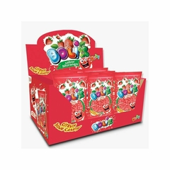Bolix Bala Azedinha Morango Display com 25 Unidades de 20g