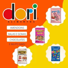 Amendoim Picante Dori Pettiz Pimenta Vermelha Pacotão 1Kg - Facina Foods