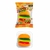 Imagem do Kit Balas de Gelatina 4 UNIDADES Linha Fast Foods Sabor Tutti Frutti