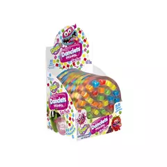 Goma de Mascar Cartela c/ 5x9 Chicletes Coloridos Tutti Frutti