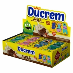 Caixa Ducrem Sabor Avelã Sem Corantes e Sem Glúten 12Un