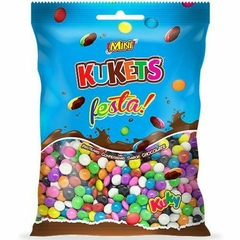 Confeito de Chocolate Kukets Festa Cores Sortidas 70g