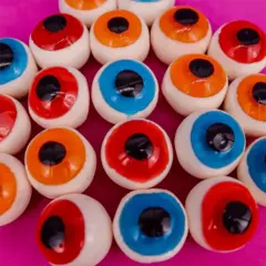 Bala Gominha de Fruta Formato Olho Super Divertida 15Un na internet